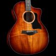 Taylor 224ce-K DLX Koa Acoustic Shaded Edgeburst Sale