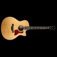 Taylor 416ce-LTD Cedar and Figured Walnut Grand Symphony Acoustic Guitar Natural Online Hot Sale