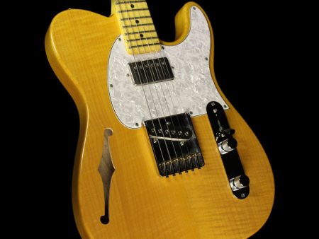 Used 2014 G&L ASAT Classic Bluesboy Electric Guitar Natural For Sale