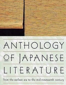 Donald Keene: Anthology of Japanese Literature [1994] paperback Hot on Sale