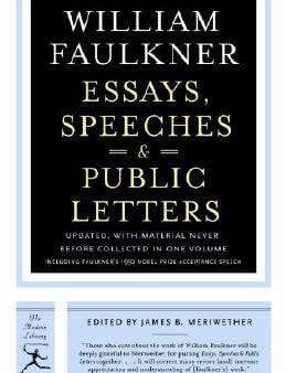 William Faulkner: Essays, Speeches & Public Letters [2004] paperback Online Sale