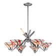 Refraction 26  Wide 6-Light Chandelier Online Sale