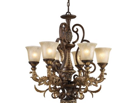 Regency 28  Wide 6-Light Chandelier on Sale