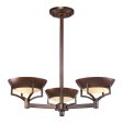 Sullivan 23  Wide 3-Light Chandelier Hot on Sale