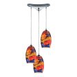 Surrealist 10  Wide 3-Light Pendant For Cheap