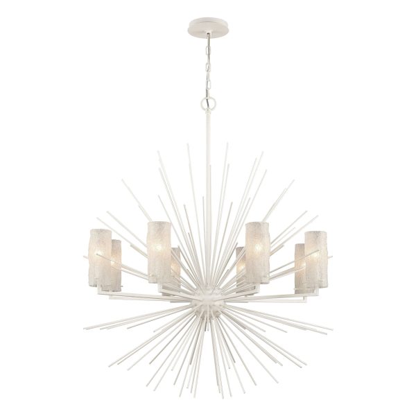 Sea Urchin 34  Wide 8-Light Chandelier Sale