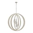 Retro Rings 36  Wide 9-Light Chandelier Online