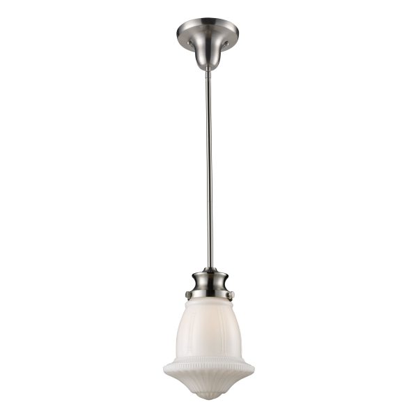 Schoolhouse 8  Wide 1-Light Mini Pendant For Cheap