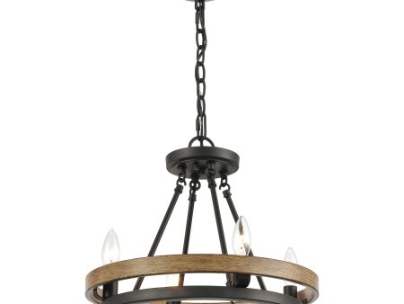 Ramsey 16  Wide 4-Light Chandelier Online now