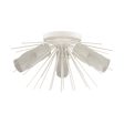 Sea Urchin 20  Wide 3-Light Semi Flush Mount Online Sale