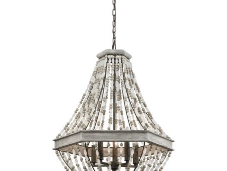 Summerton 24  Wide 5-Light Chandelier For Sale