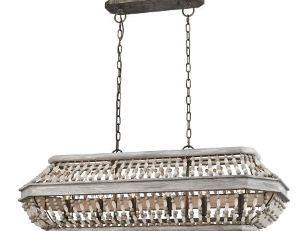 Summerton 39  Wide 6-Light Linear Chandelier For Cheap