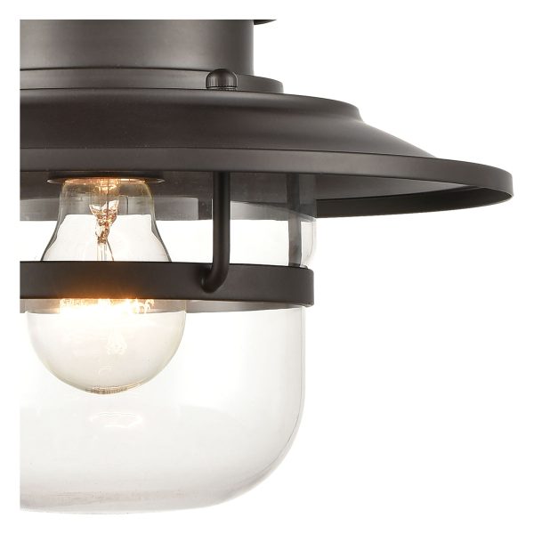 Renninger 11  Wide 1-Light Outdoor Pendant Cheap