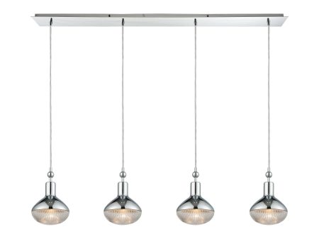 Ravette 46  Wide 4-Light Mini Pendant Online Sale