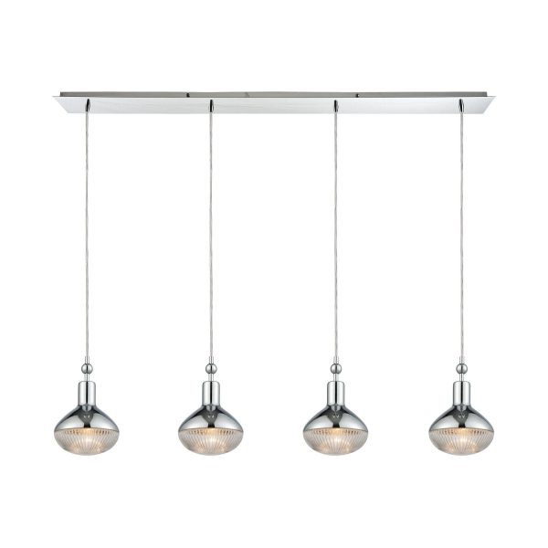 Ravette 46  Wide 4-Light Mini Pendant Online Sale