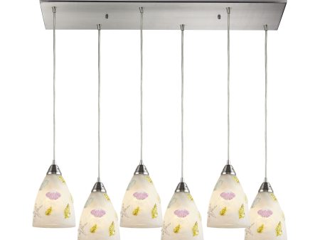 Seashore 30  Wide 6-Light Pendant Online