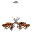 Refraction 26  Wide 6-Light Chandelier Online Sale