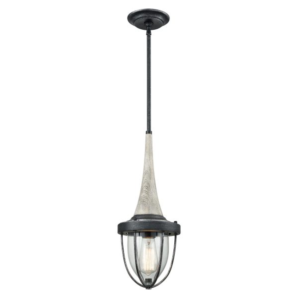 Sturgis 18  Tall 1-Light Mini Pendant For Sale