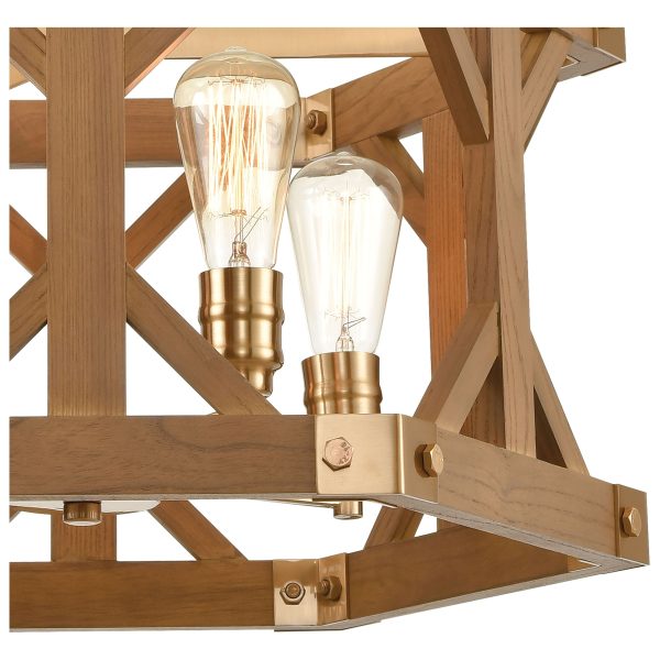 Structure 23  Wide 4-Light Chandelier Discount