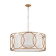 Ringlets 28  Wide 6-Light Chandelier Sale