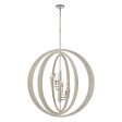 Retro Rings 36  Wide 9-Light Chandelier Online