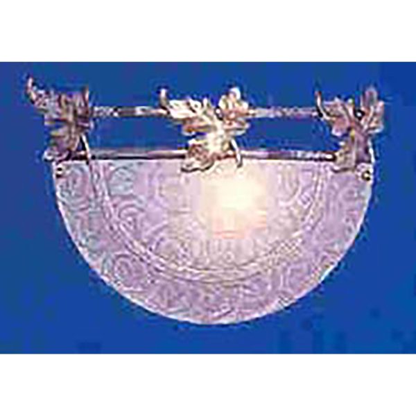 1-Light Glass Wall Bracket Online Sale