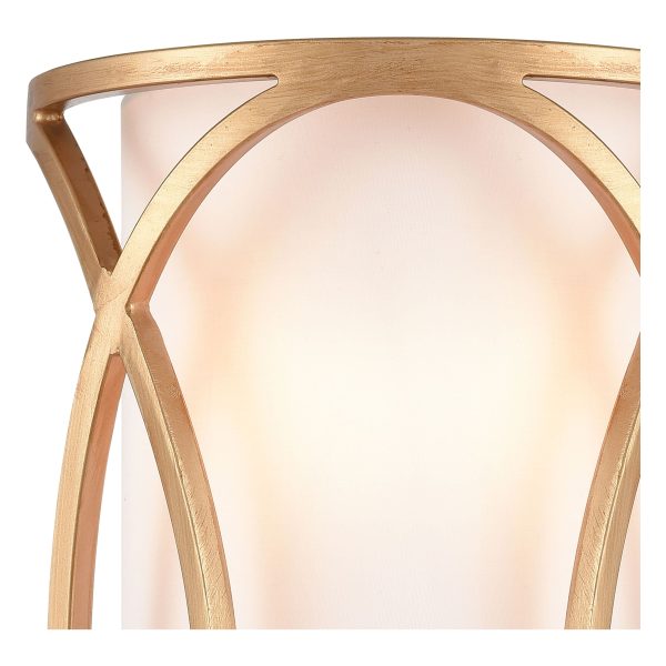 Ringlets 15  High 2-Light Sconce Online now