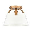 Jepson 9.5  Wide 1-Light Semi Flush Mount Online now