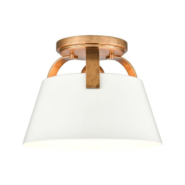 Jepson 9.5  Wide 1-Light Semi Flush Mount Online now