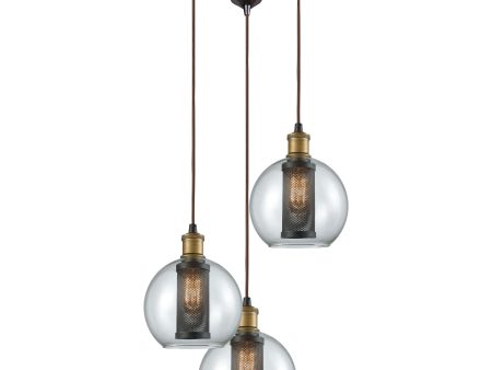 Bremington 10  Wide 3-Light Pendant Online Sale