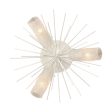 Sea Urchin 20  Wide 3-Light Semi Flush Mount Online Sale