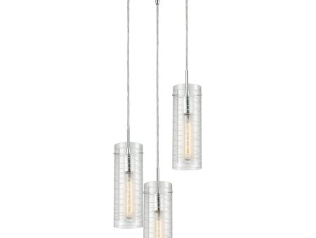 Swirl 12  Wide 3-Light Pendant Online Hot Sale