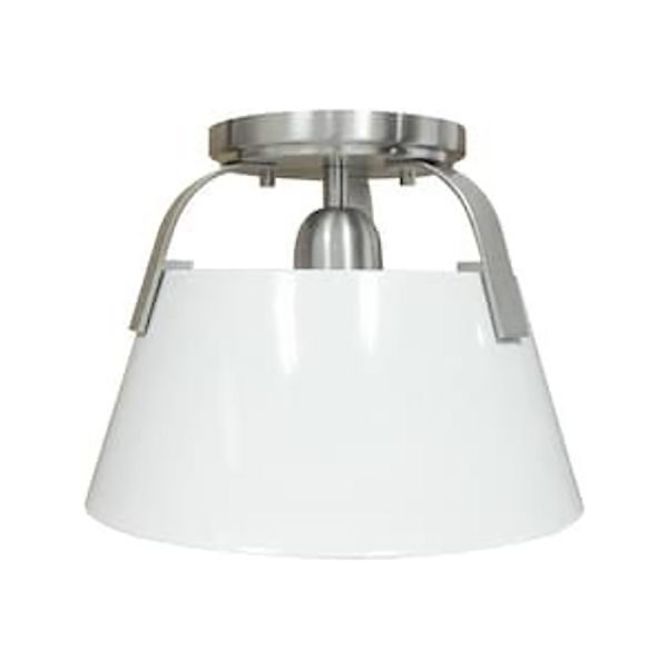 Jepson 9.5  Wide 1-Light Semi Flush Mount Online now