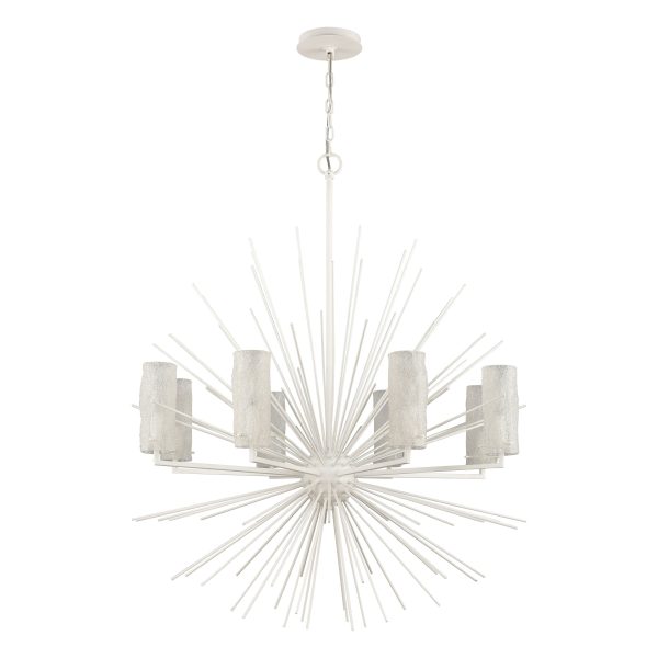 Sea Urchin 34  Wide 8-Light Chandelier Sale