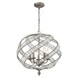 Renaissance 21  Wide 5-Light Chandelier For Sale