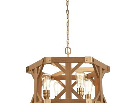 Structure 23  Wide 4-Light Chandelier Discount