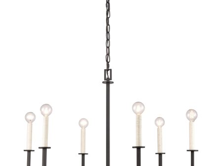 Dunne 30  Wide 6-Light Chandelier Cheap