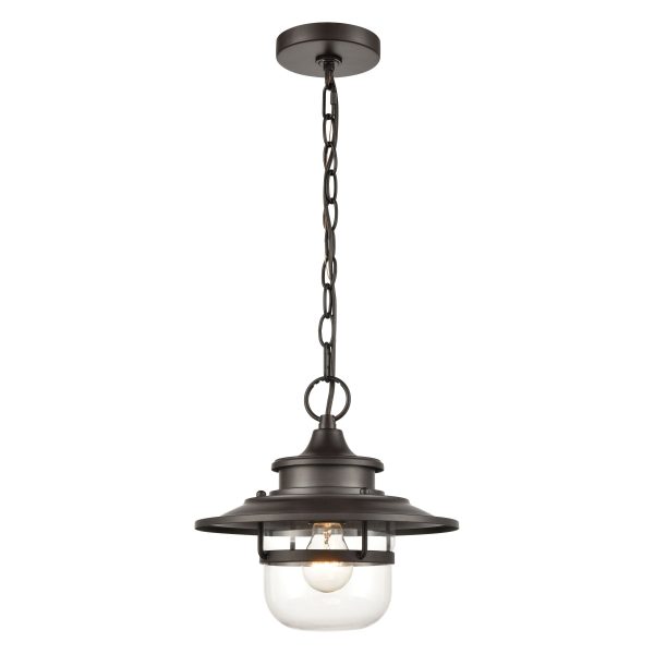 Renninger 11  Wide 1-Light Outdoor Pendant Cheap