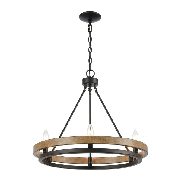 Ramsey 24  Wide 6-Light Chandelier Online Sale