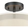 Ashland 12  Wide 2-Light Semi Flush Mount Hot on Sale