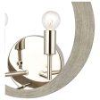 Retro Rings 12  High 2-Light Sconce For Discount