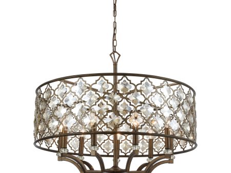 Armand 32  Wide 9-Light Chandelier Cheap