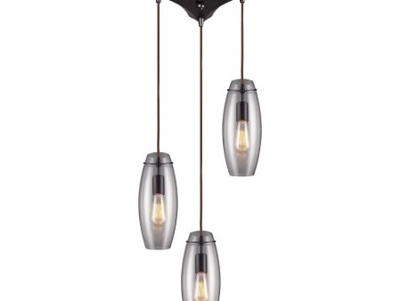 Menlow Park 10  Wide 3-Light Multi Pendant Fashion