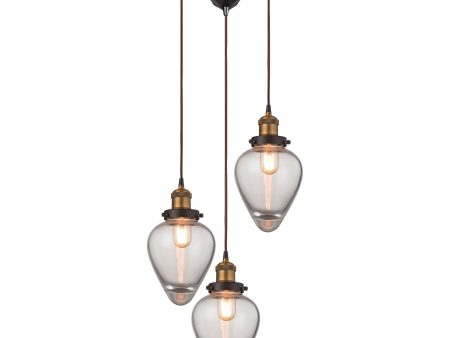 Bartram 15  Wide 3-Light Pendant For Discount