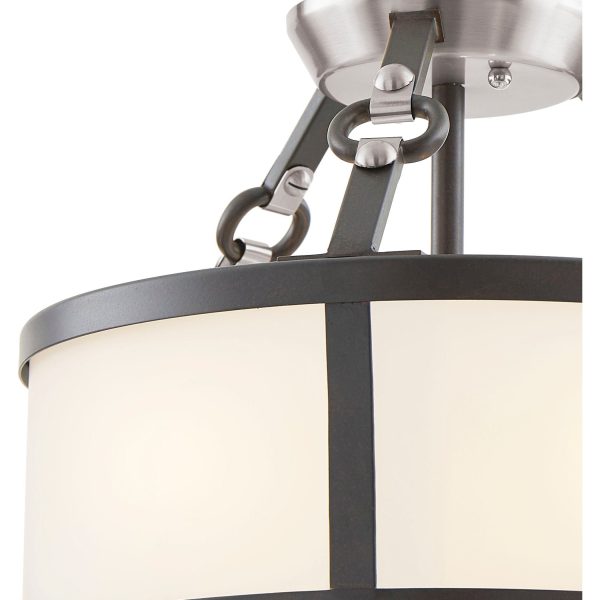 Armstrong Grove 13  Wide 3-Light Semi Flush Mount Supply