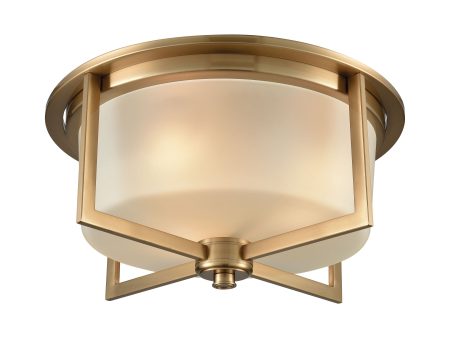 Vancourt 15  Wide 3-Light Flush Mount For Sale