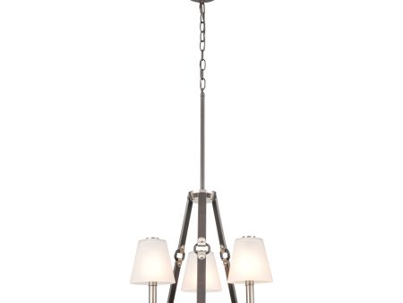 Armstrong Grove 18  Wide 3-Light Chandelier Online Sale