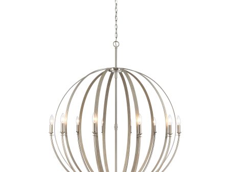 Rotunde 38  Wide 10-Light Chandelier Fashion