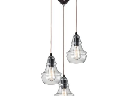 Menlow Park 10  Wide 3-Light Multi Pendant on Sale