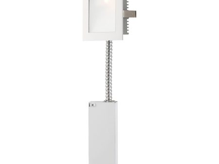 Step Light - Wall Recessed, Retrofit (LED) with Driver and Source - Opal Lens Cheap